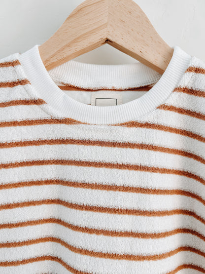 Boardwalk Romper - Toffee