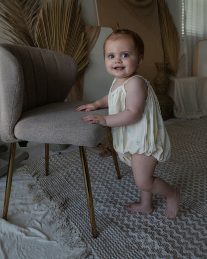 Camille Bleu Romper