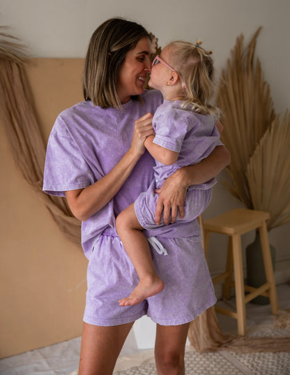 SUNWASHED SET ADULT LAVENDER