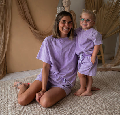 SUNWASHED SET ADULT LAVENDER
