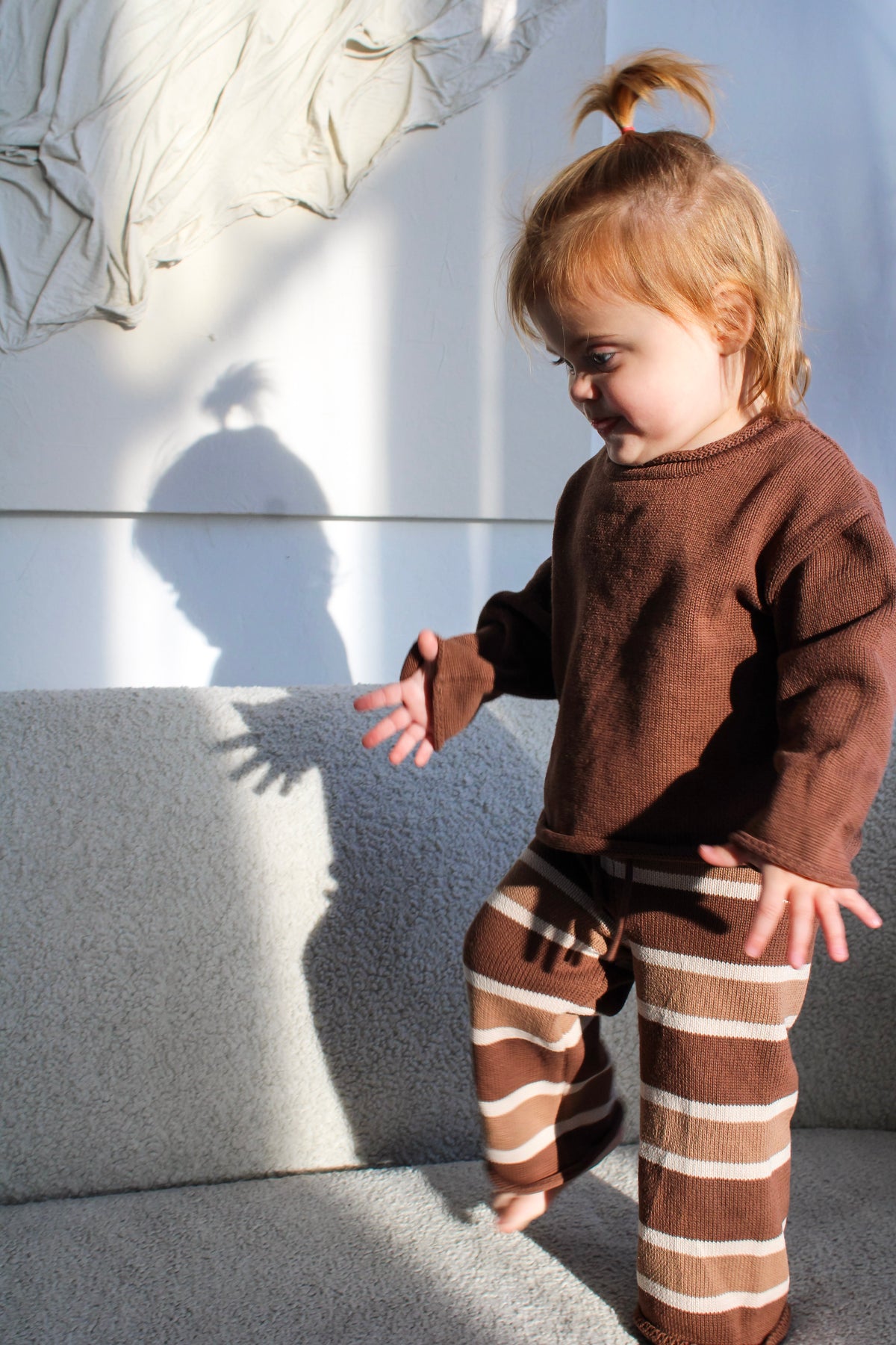 HARVEST STRIPE KNIT SET