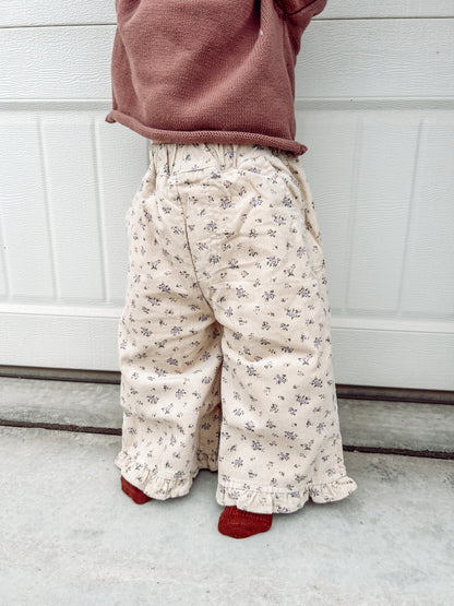 Ivory Bloom Pant