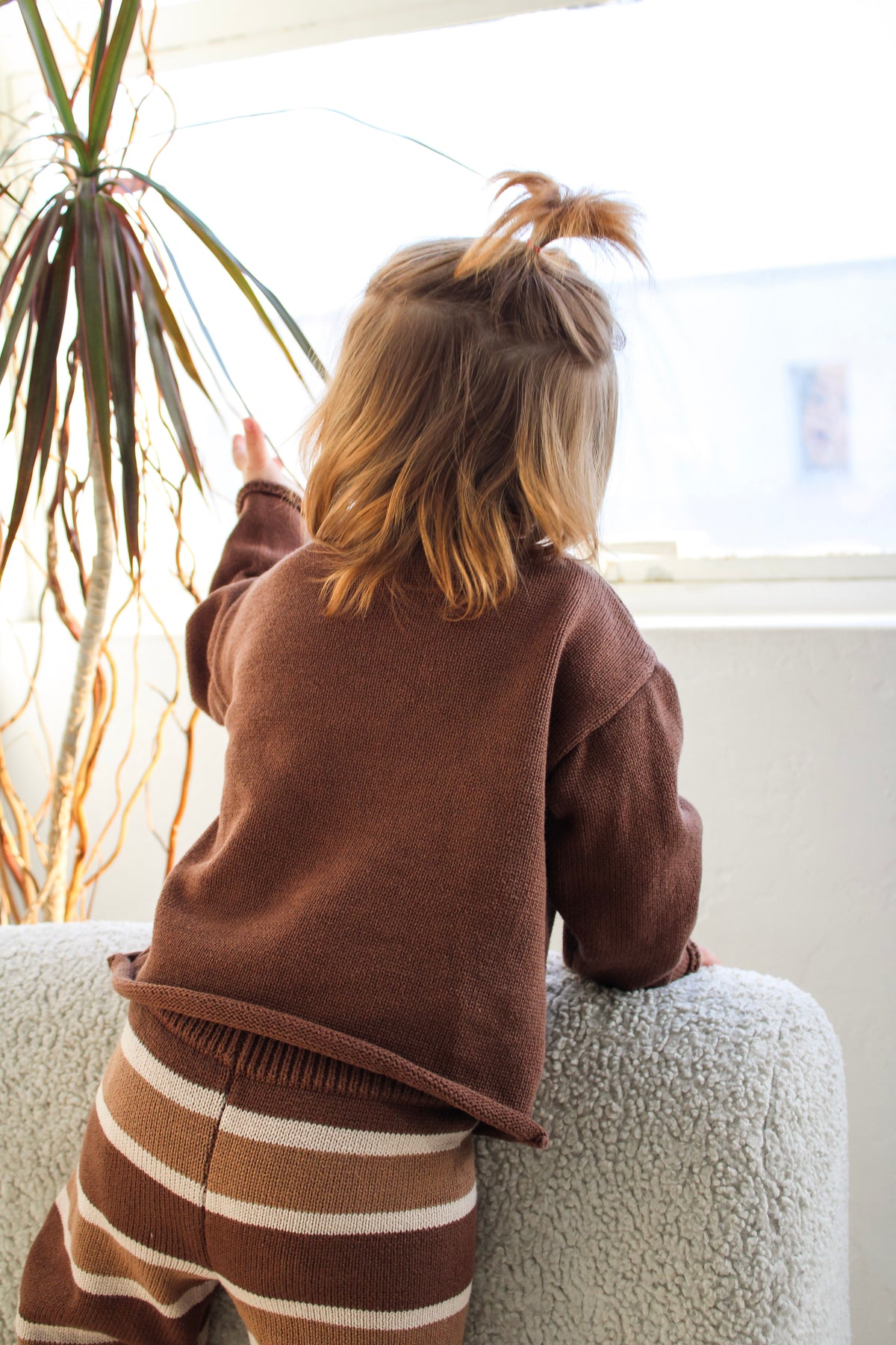 HARVEST STRIPE KNIT SET