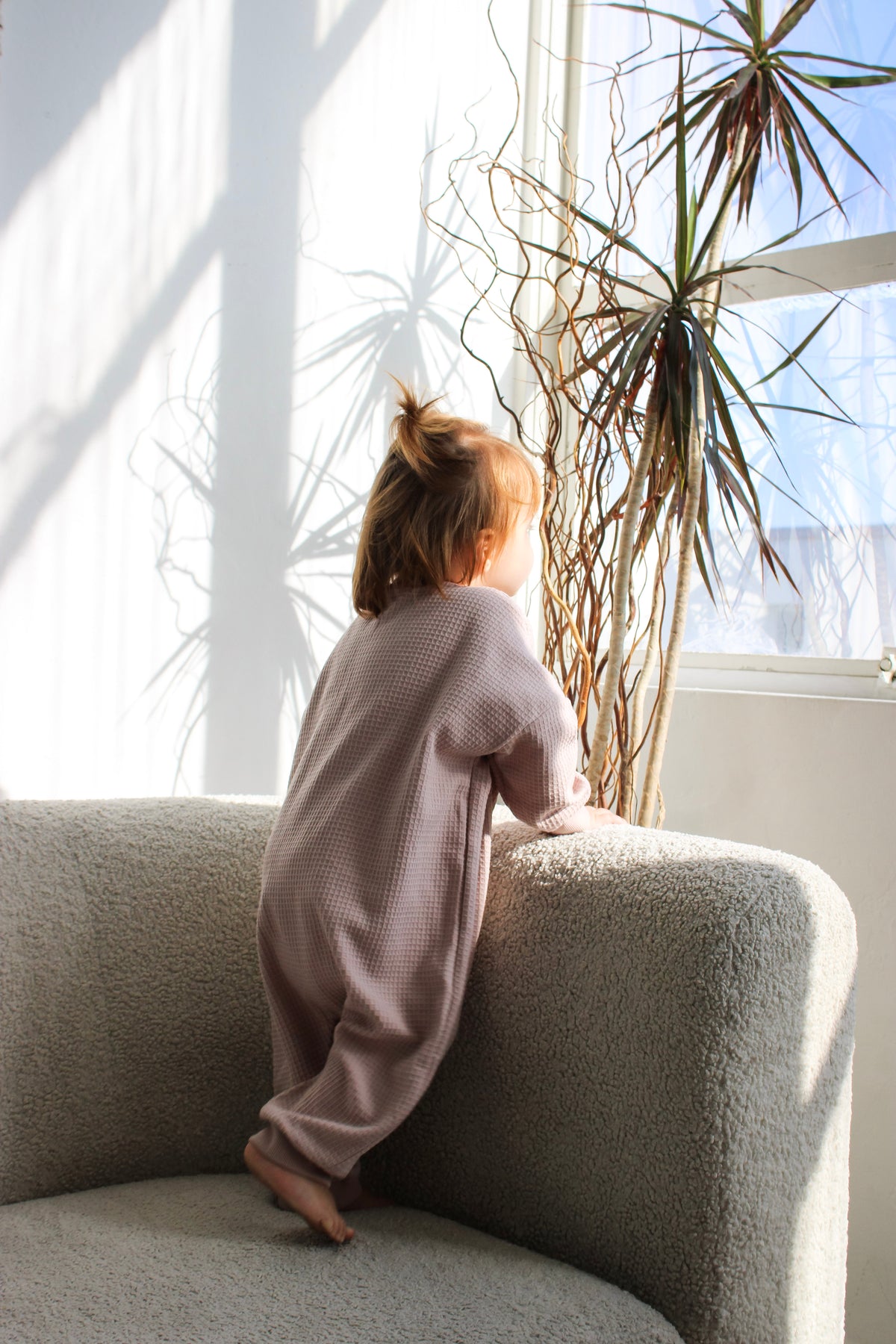WAFFLE KNIT PLAYSUIT