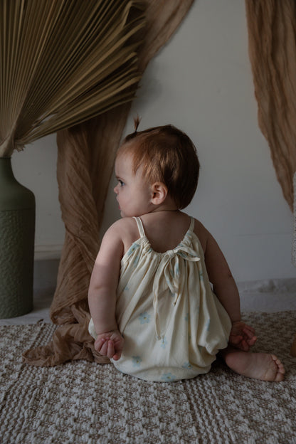 Camille Bleu Romper