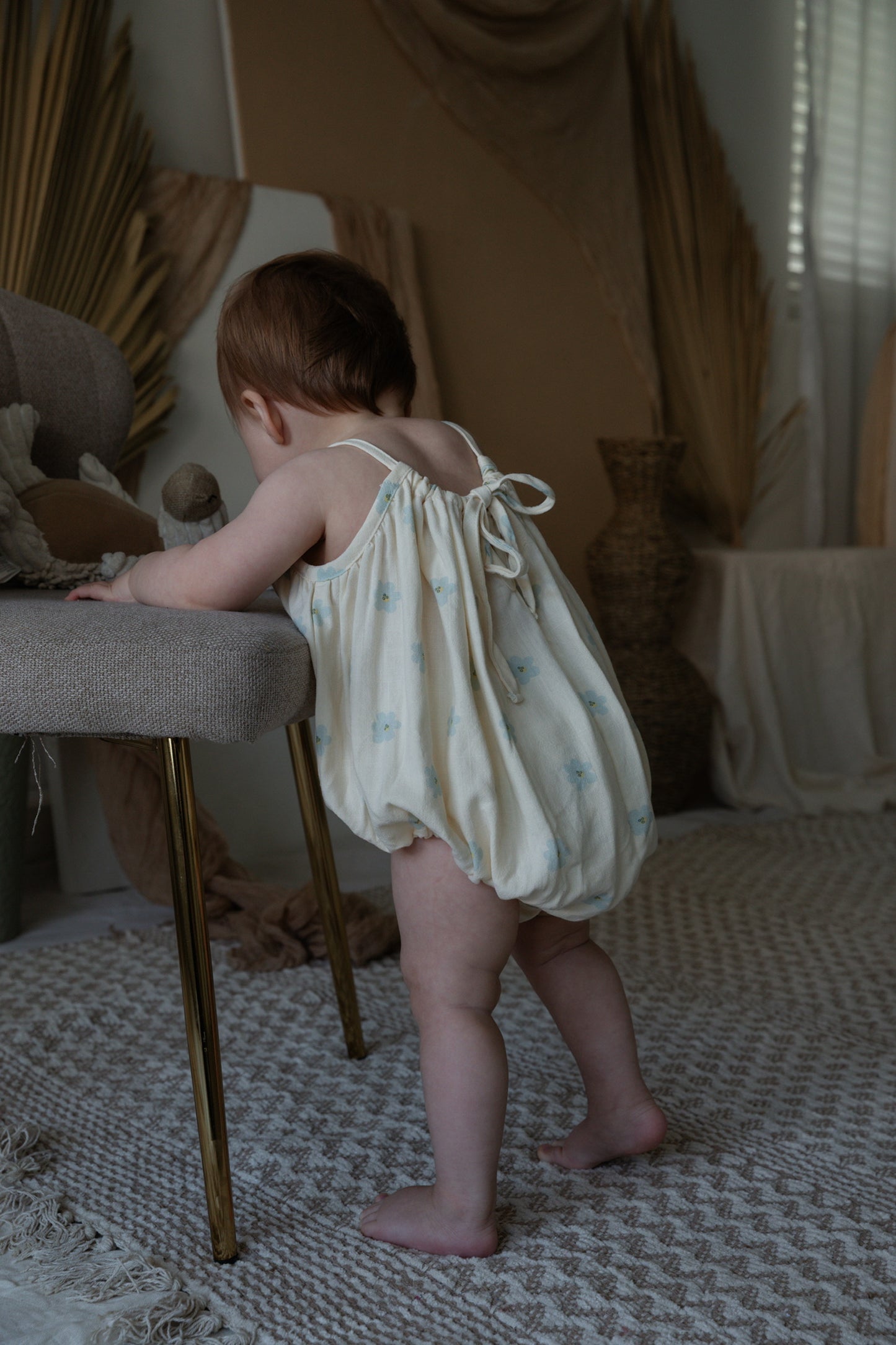 Camille Bleu Romper