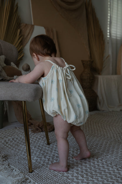 Camille Bleu Romper