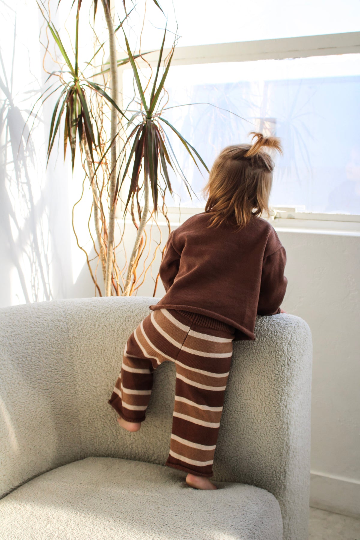 HARVEST STRIPE KNIT SET