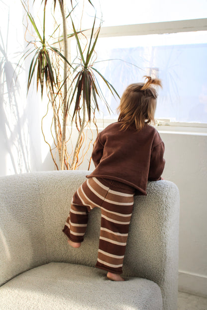 HARVEST STRIPE KNIT SET