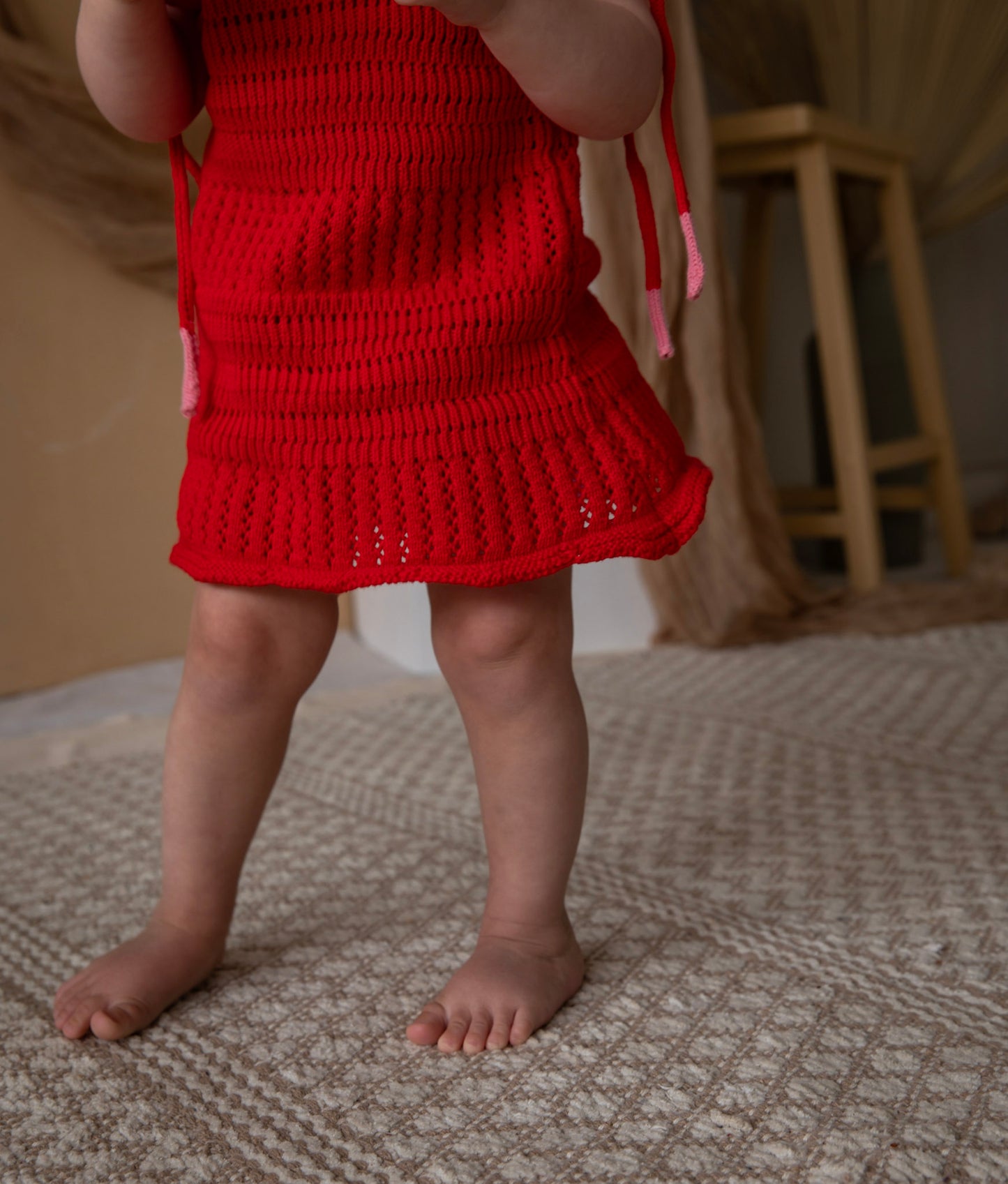 AMORÉ CROCHET DRESS
