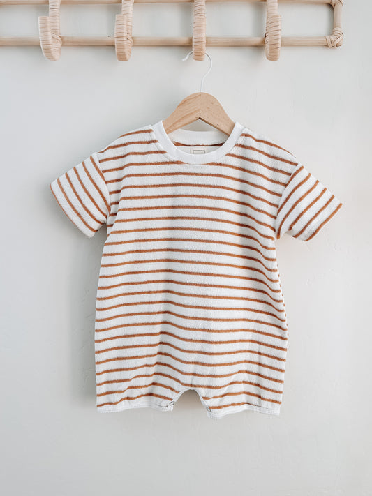 Boardwalk Romper - Toffee