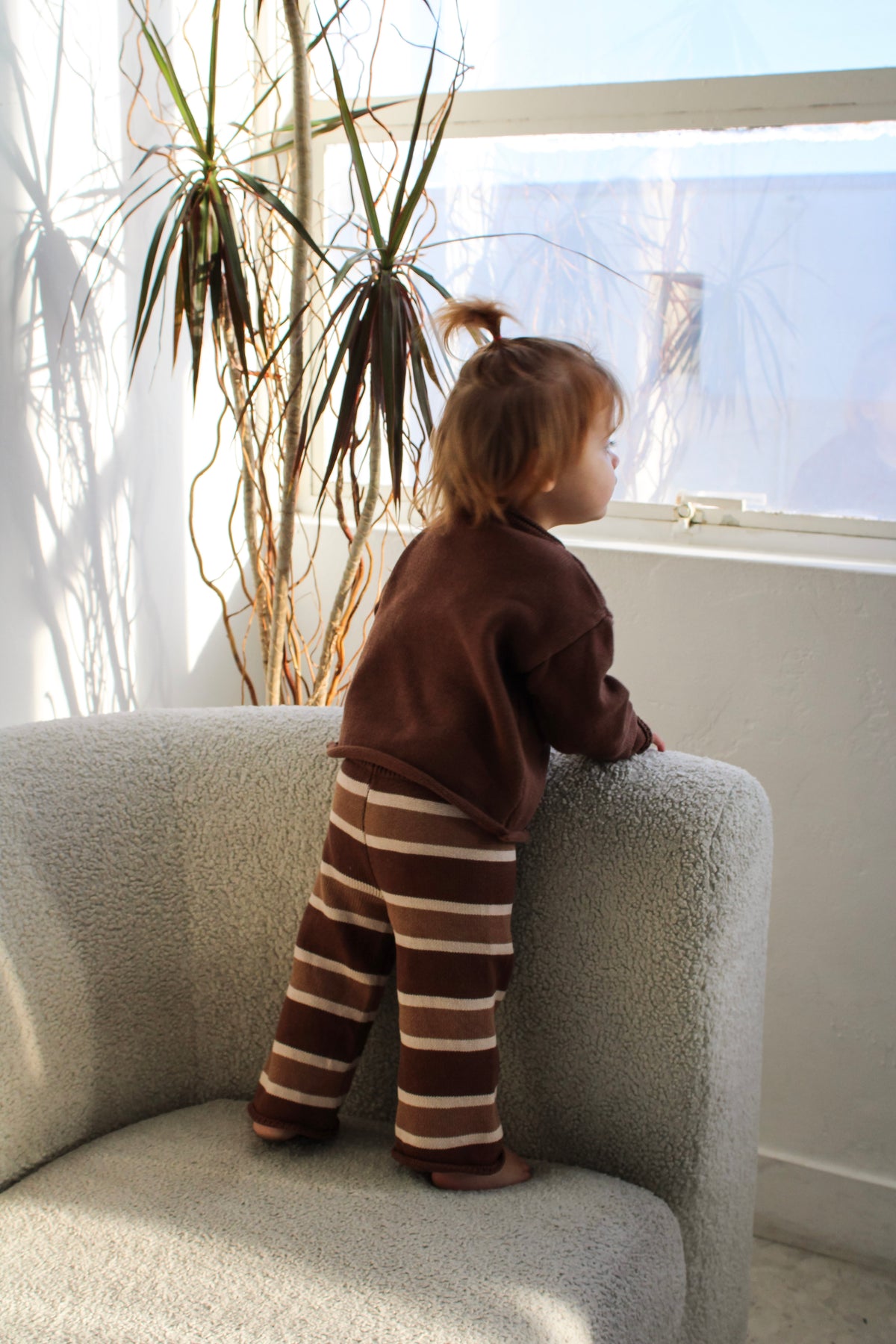HARVEST STRIPE KNIT SET