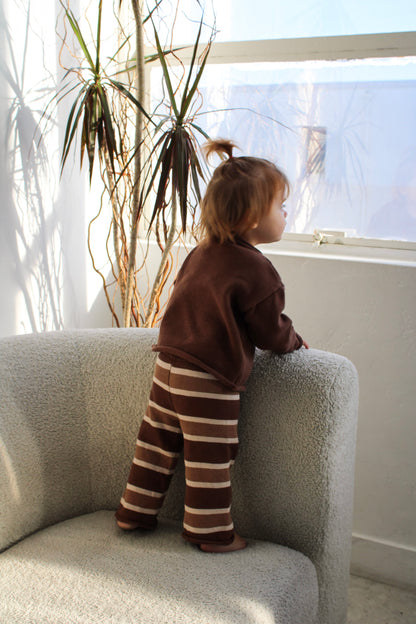HARVEST STRIPE KNIT SET