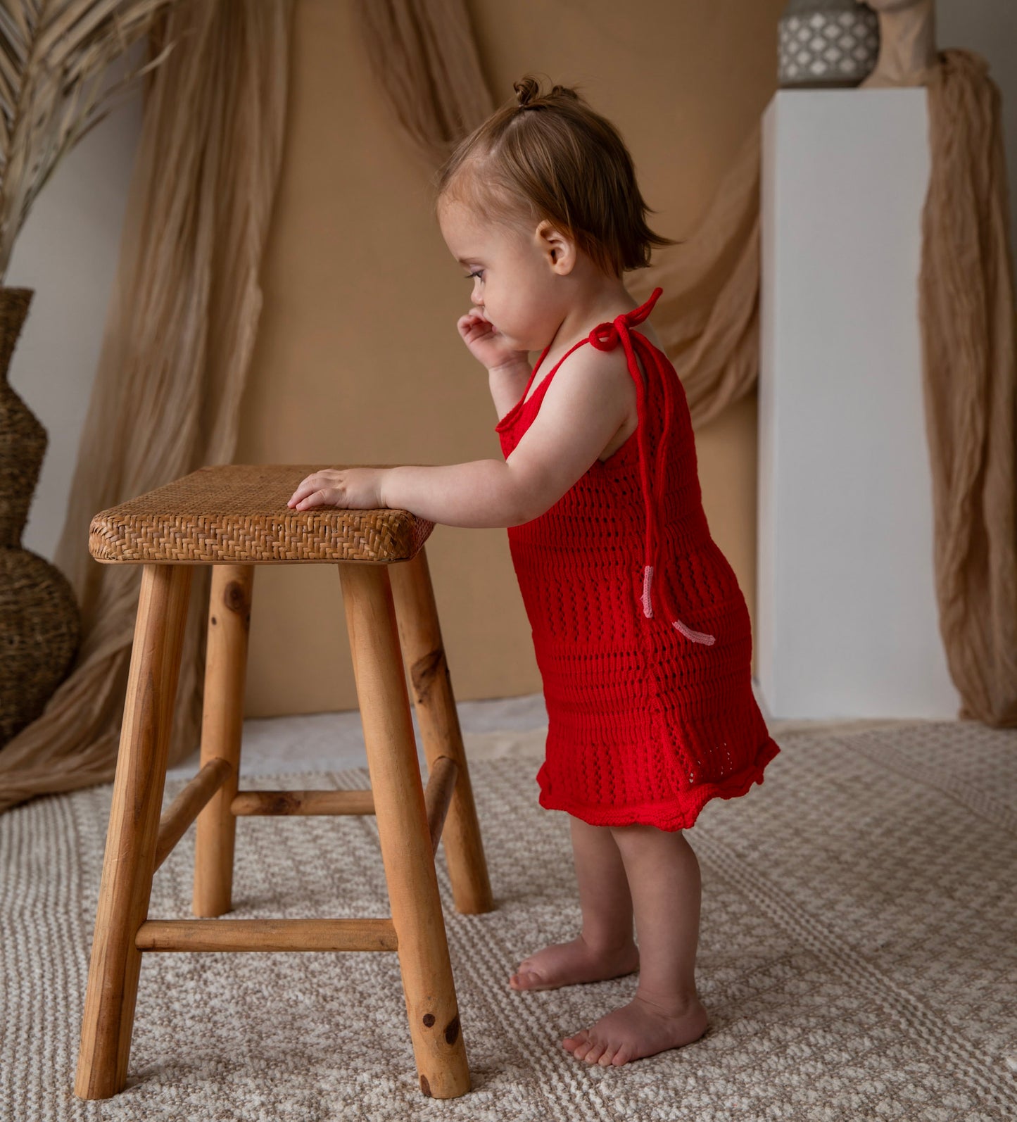 AMORÉ CROCHET DRESS