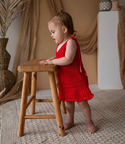 AMORÉ CROCHET DRESS