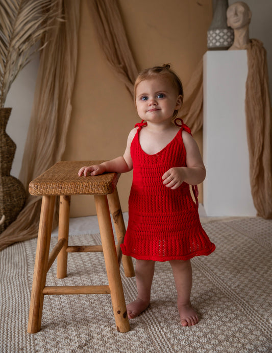 AMORÉ CROCHET DRESS