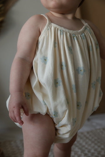 Camille Bleu Romper