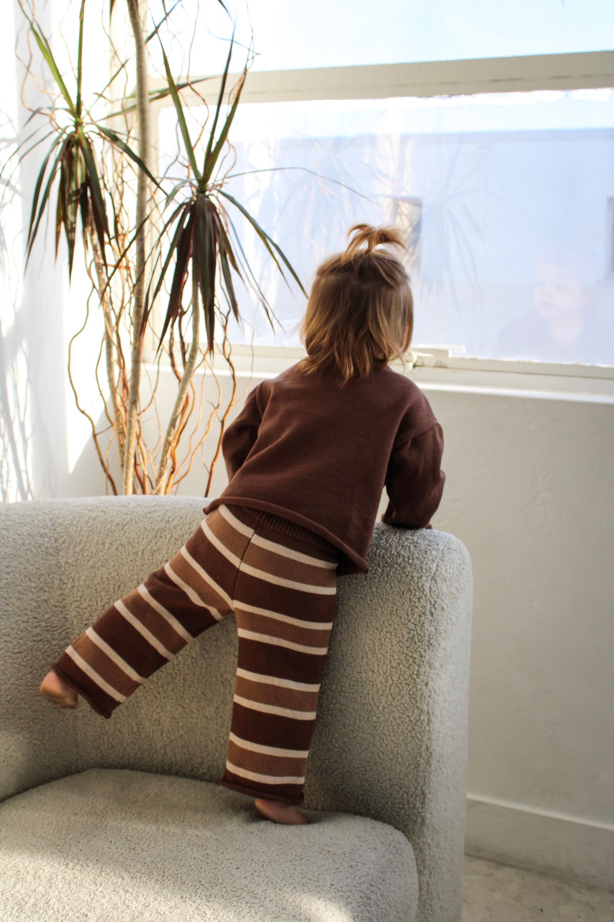 HARVEST STRIPE KNIT SET