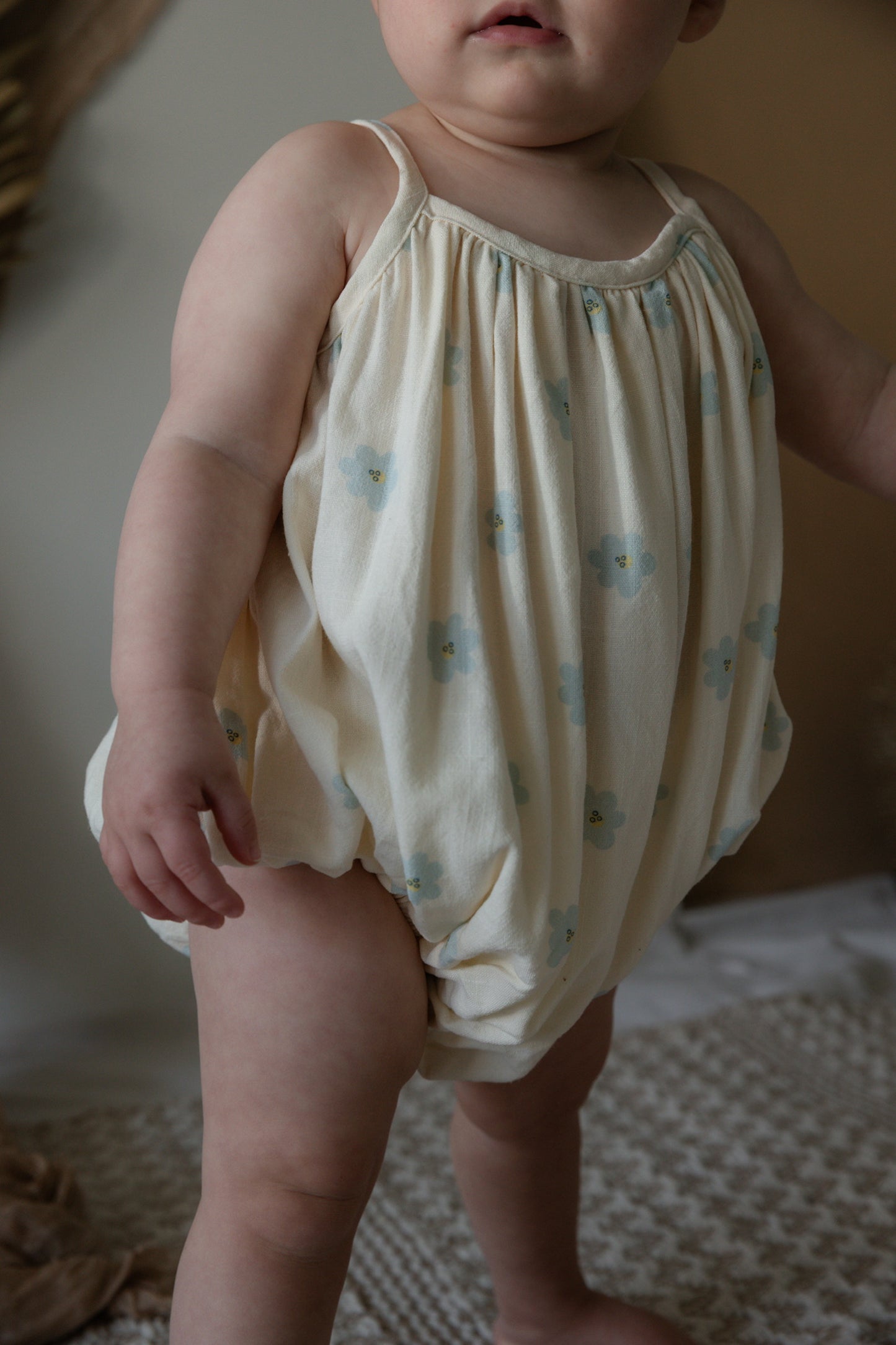 Camille Bleu Romper