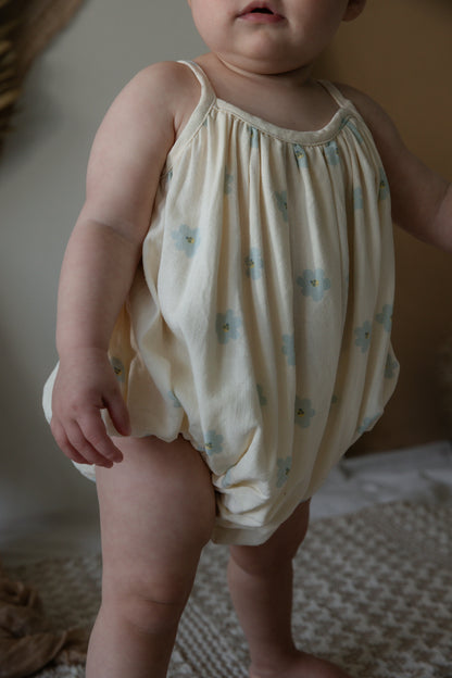 Camille Bleu Romper