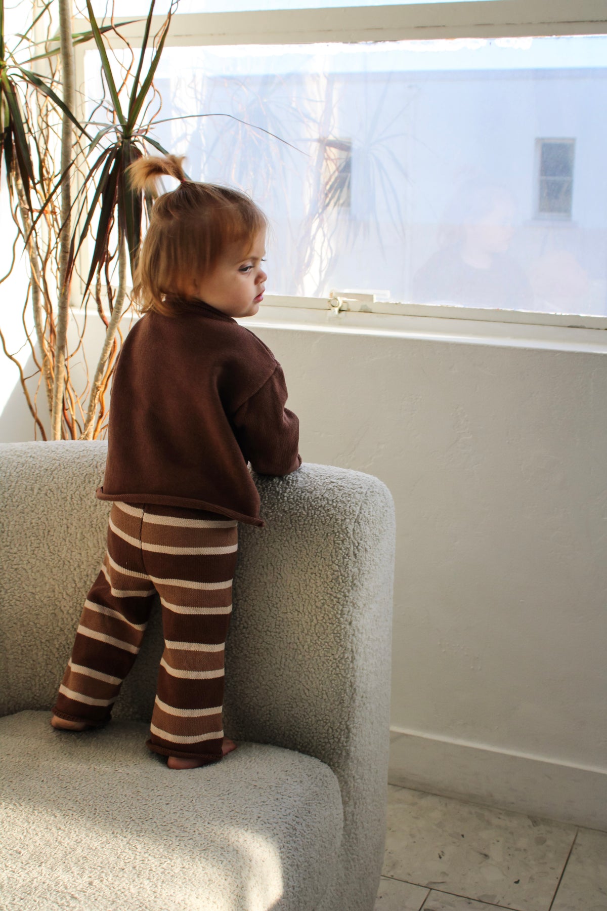 HARVEST STRIPE KNIT SET