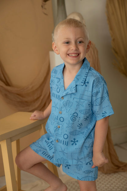 Oceano Button-Up Set