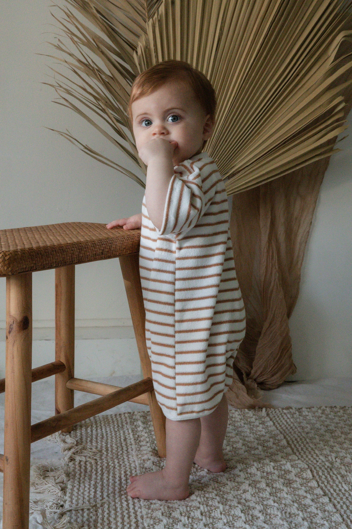 Boardwalk Romper - Toffee